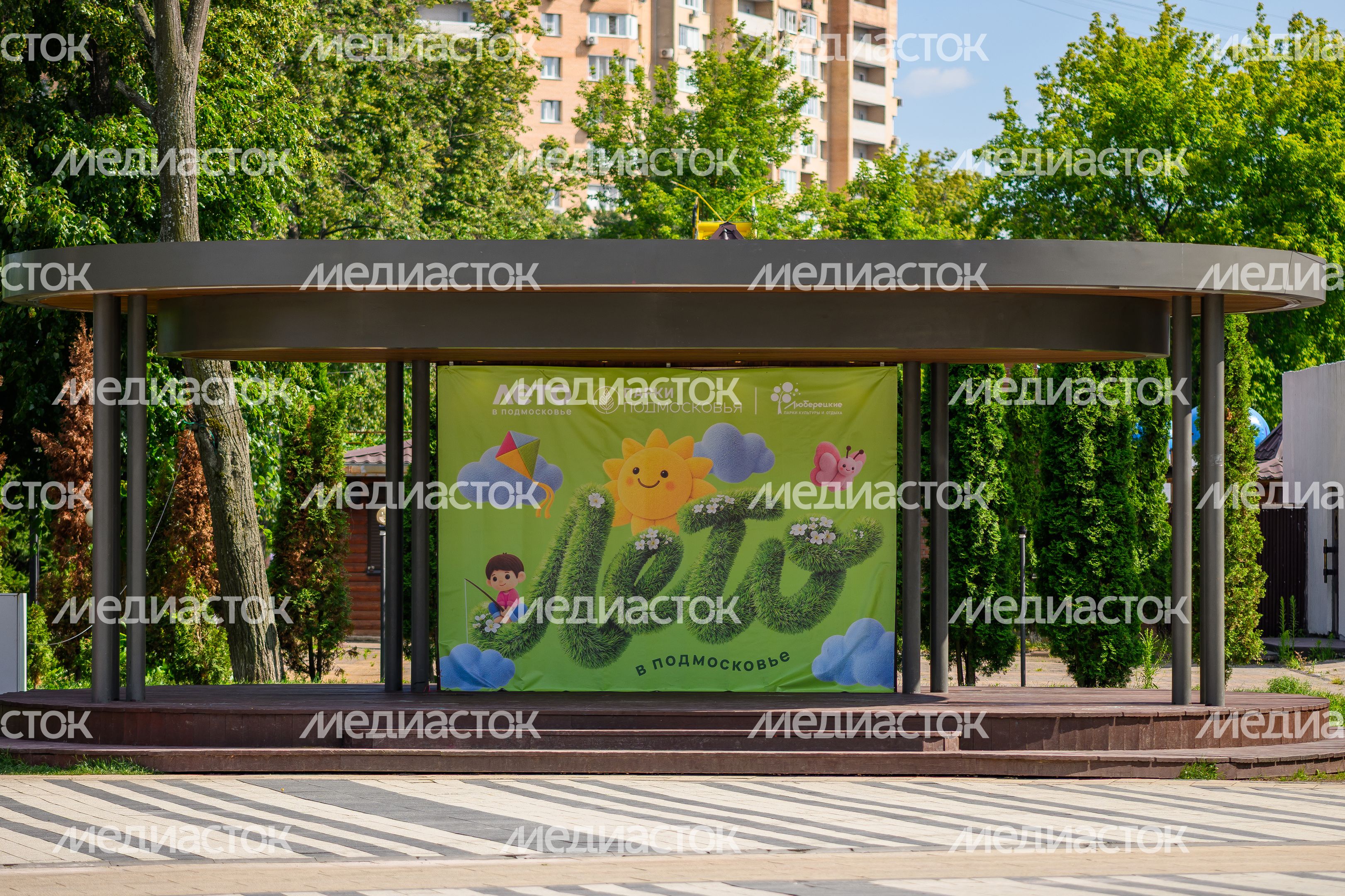 Лето в Наташинском парке Люберец