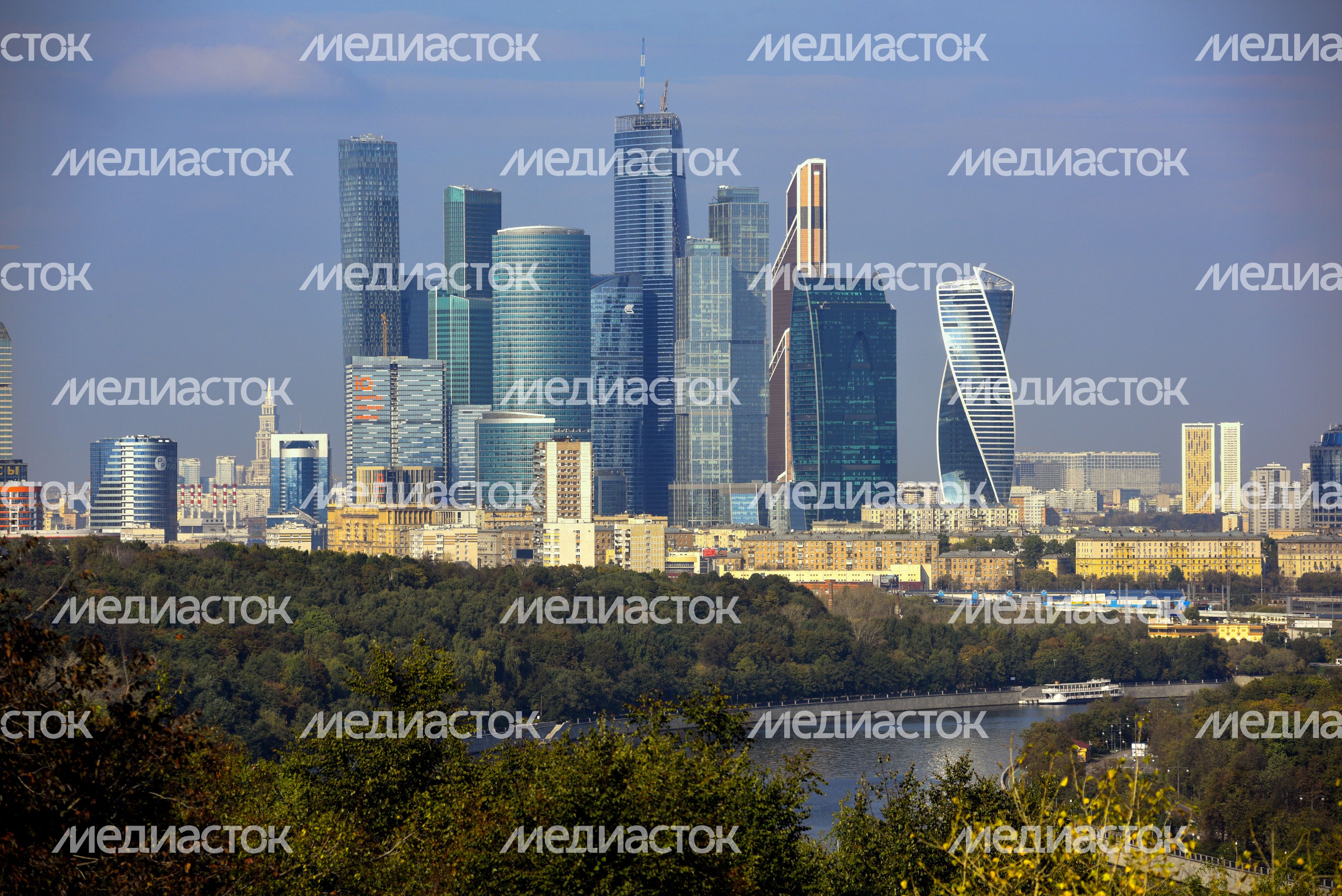 Деловой центр «Москва-Сити» в Москве