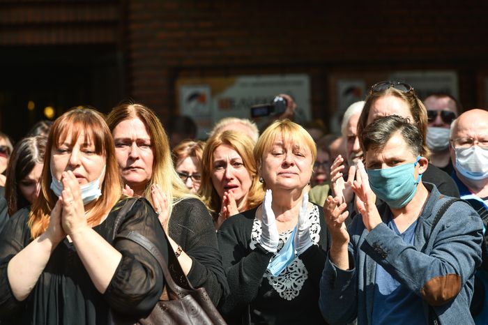 Церемония прощания с Николаем Губенко
