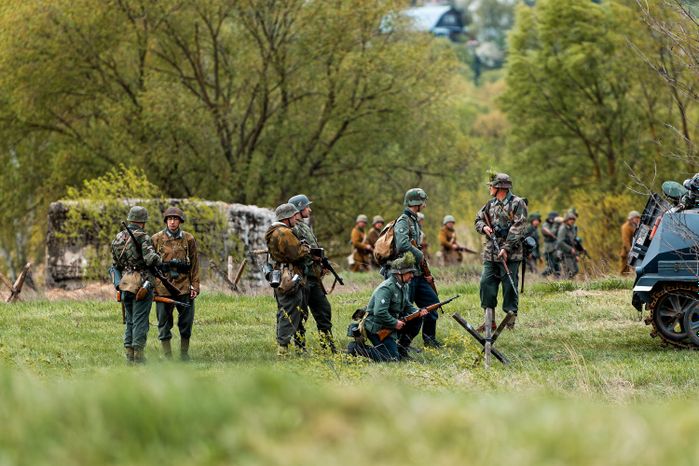 XIX Военно-исторический фестиваль "Огненная дуга" в Ступино