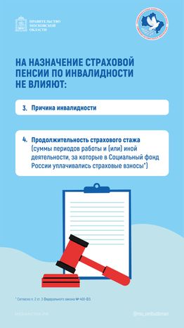 Какой стаж нужен для пенсии по инвалидности вертикаль 03