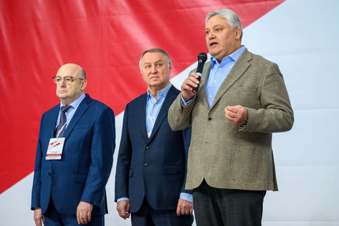 Председатель Российского физкультурно-спортивного общества «Спартак» Андрей Александрович Слушаев