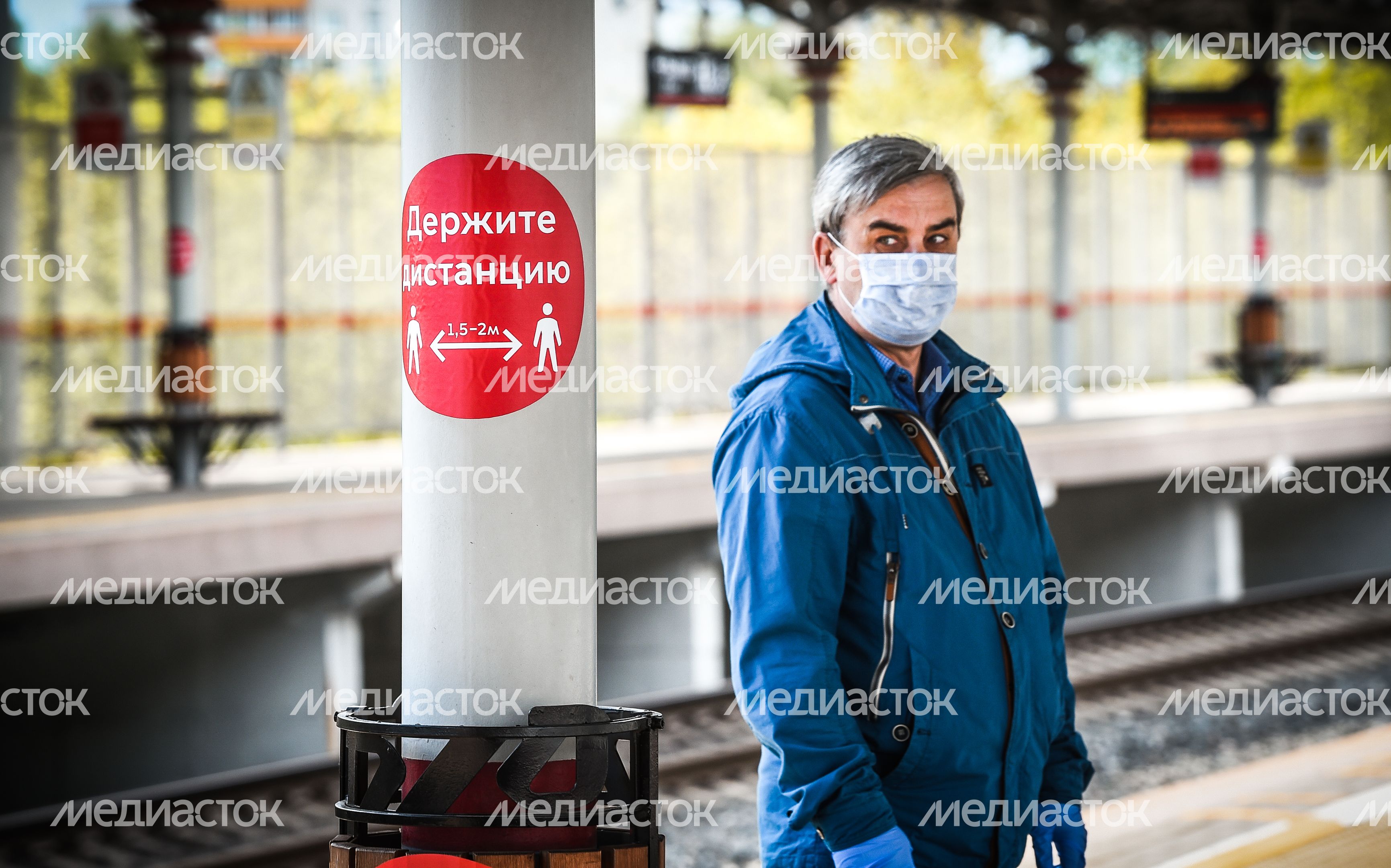 Московский регион во время «масочного режима» в связи с угрозой распространения коронавируса
