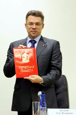 Глава Химок Олег Шахов