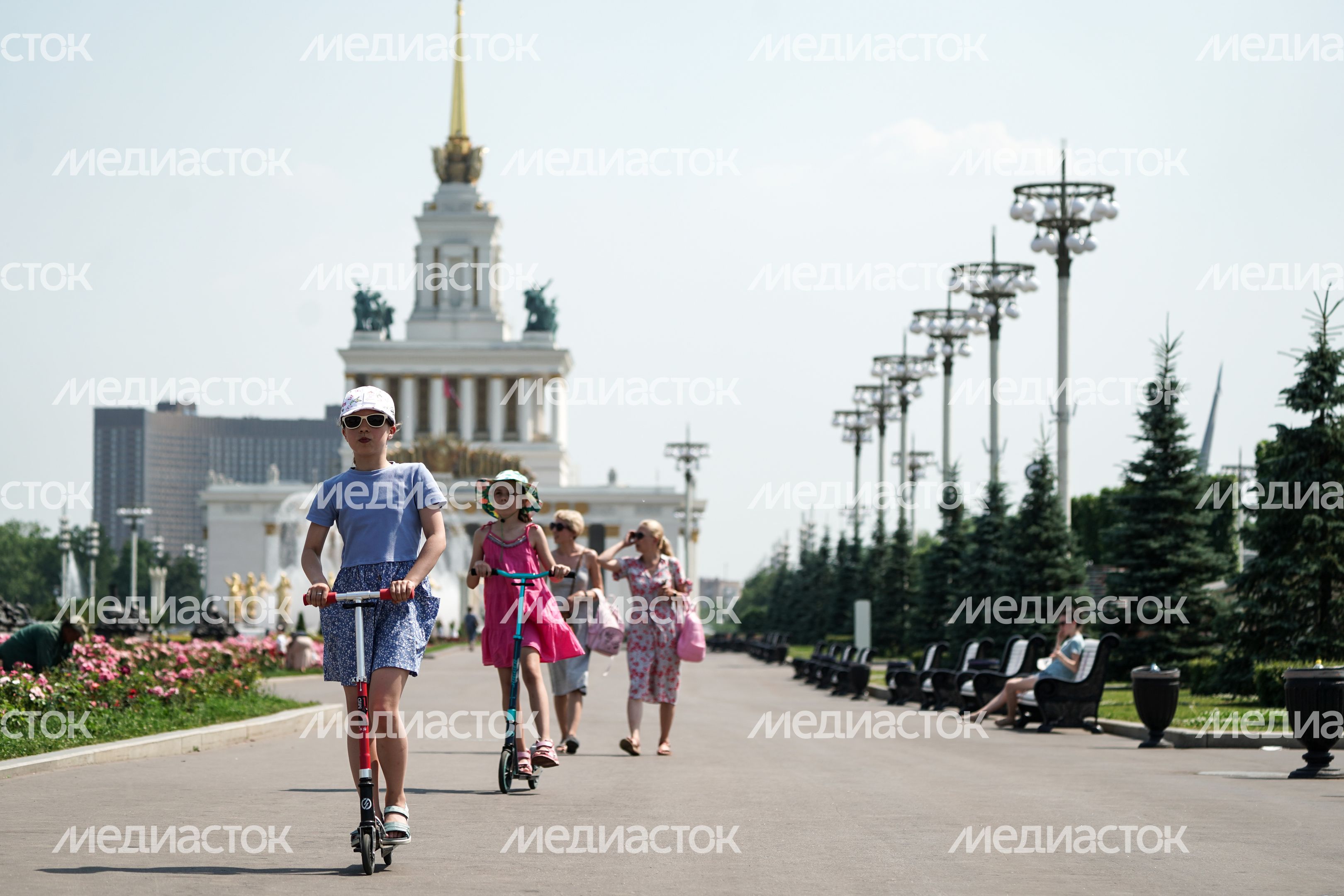 Аномальная жара в Москве