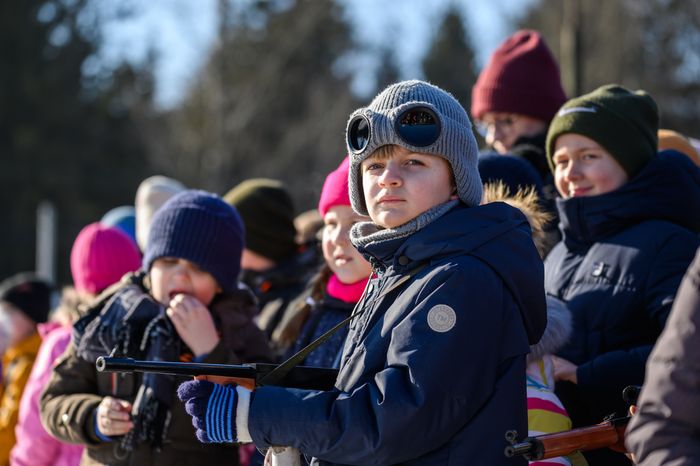 Военно-историческая реконструкция в музее танка Т-34 в Мытищах