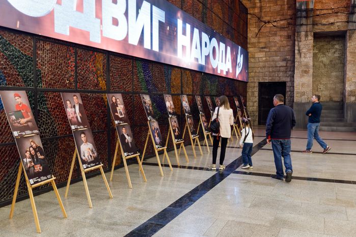 Фотовыставка патриотического проекта «Китель Победы» в Музее Победы