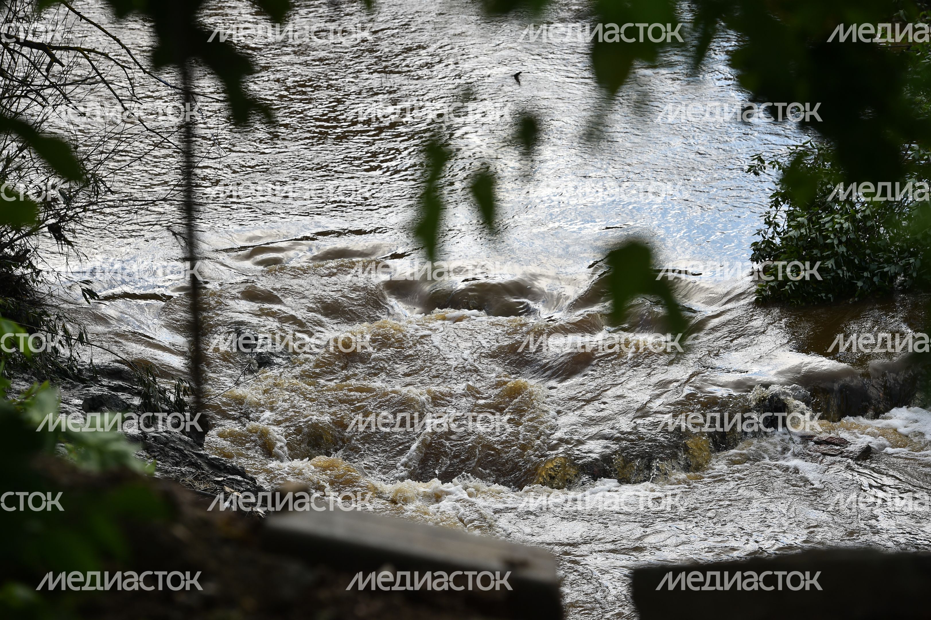 Последствия прорыва дамбы в Рузе Последствия прорыва дамбы в Рузе