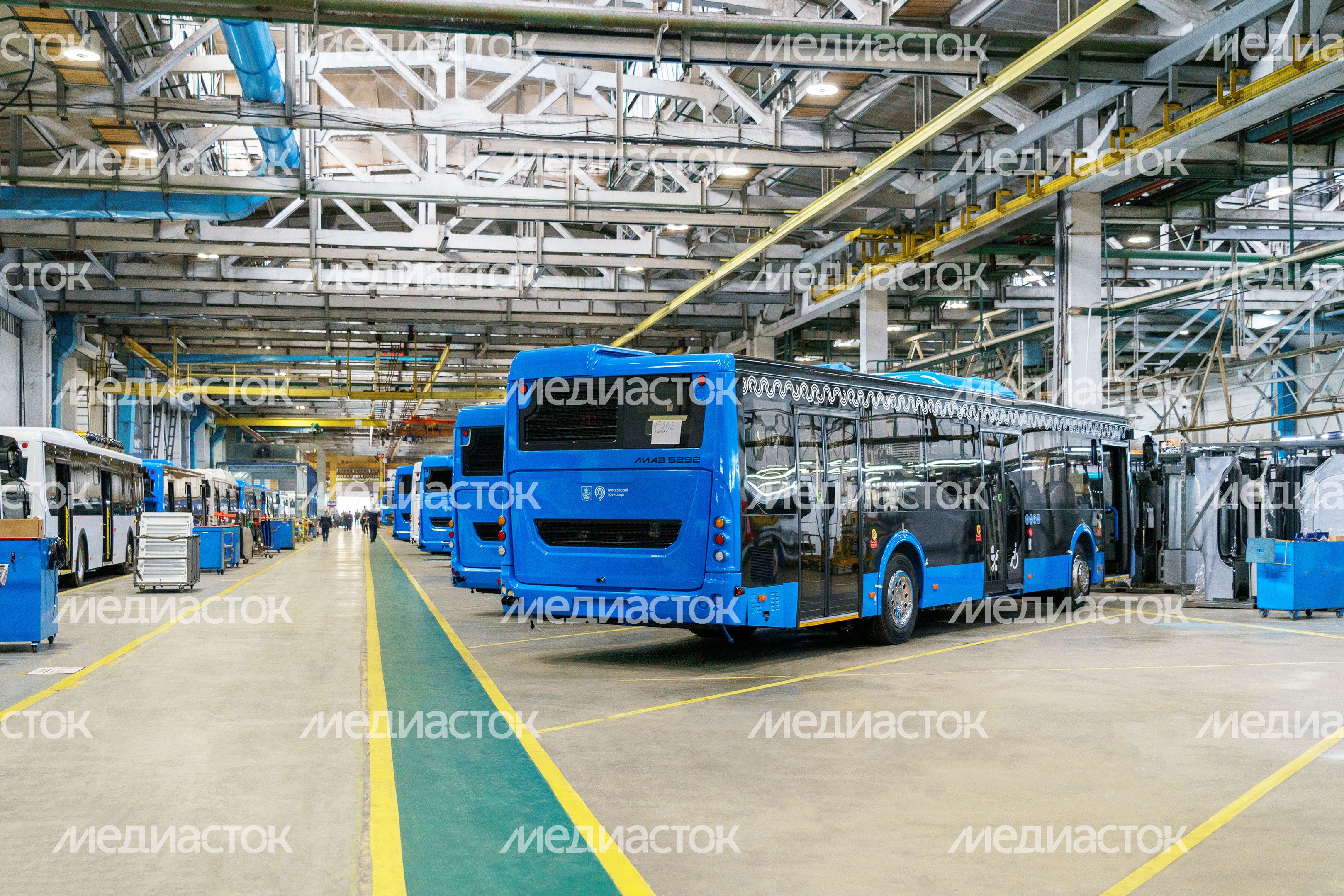 Ликинский автобусный завод (ЛиАЗ) в Ликино-Дулево