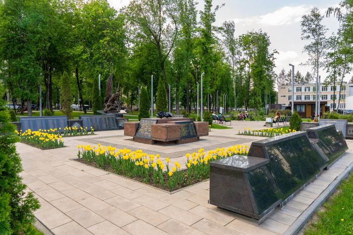 Парк Памяти в Наро-Фоминском микрорайоне Южный
