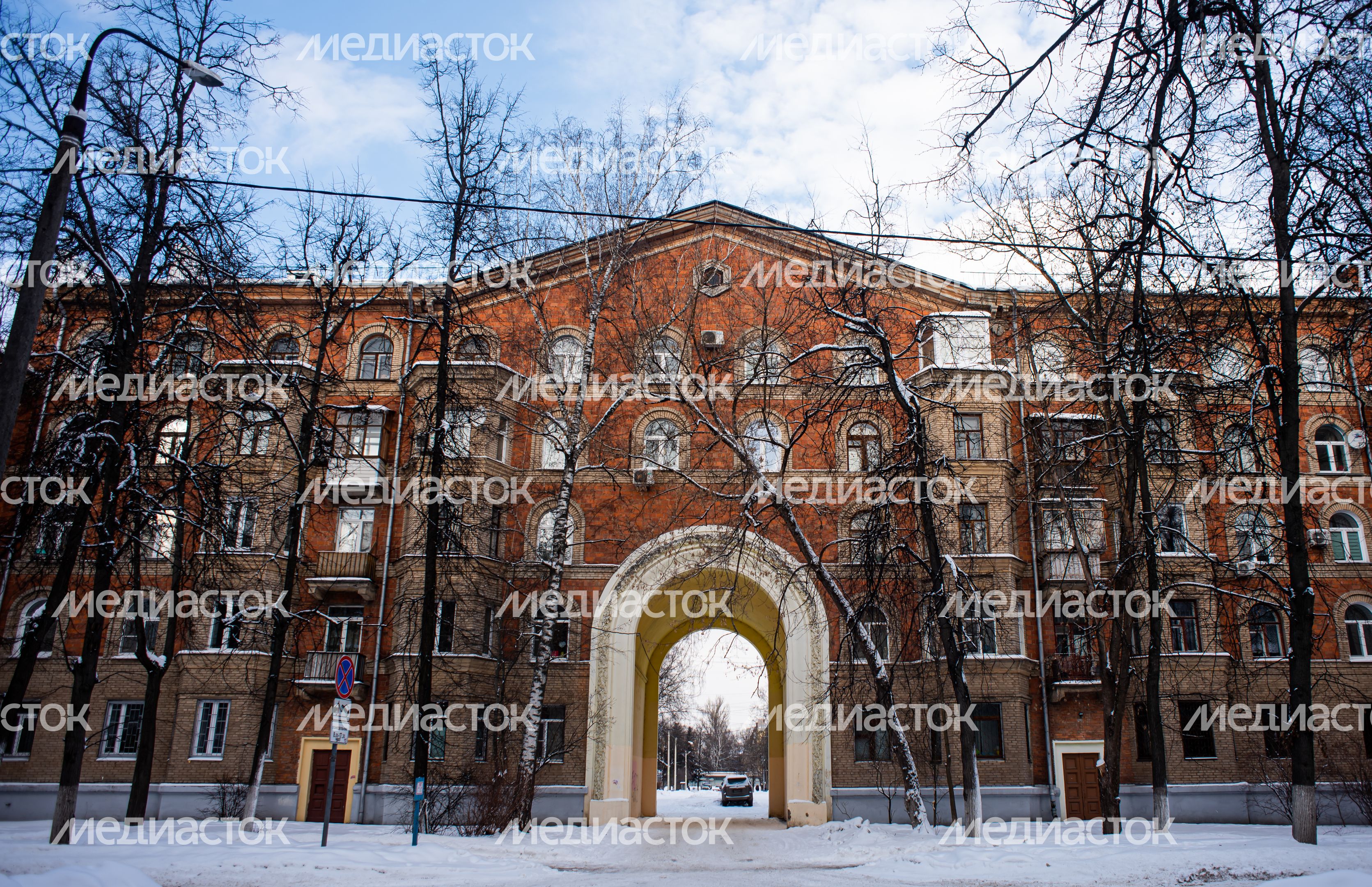 Зимние виды города Жуковский