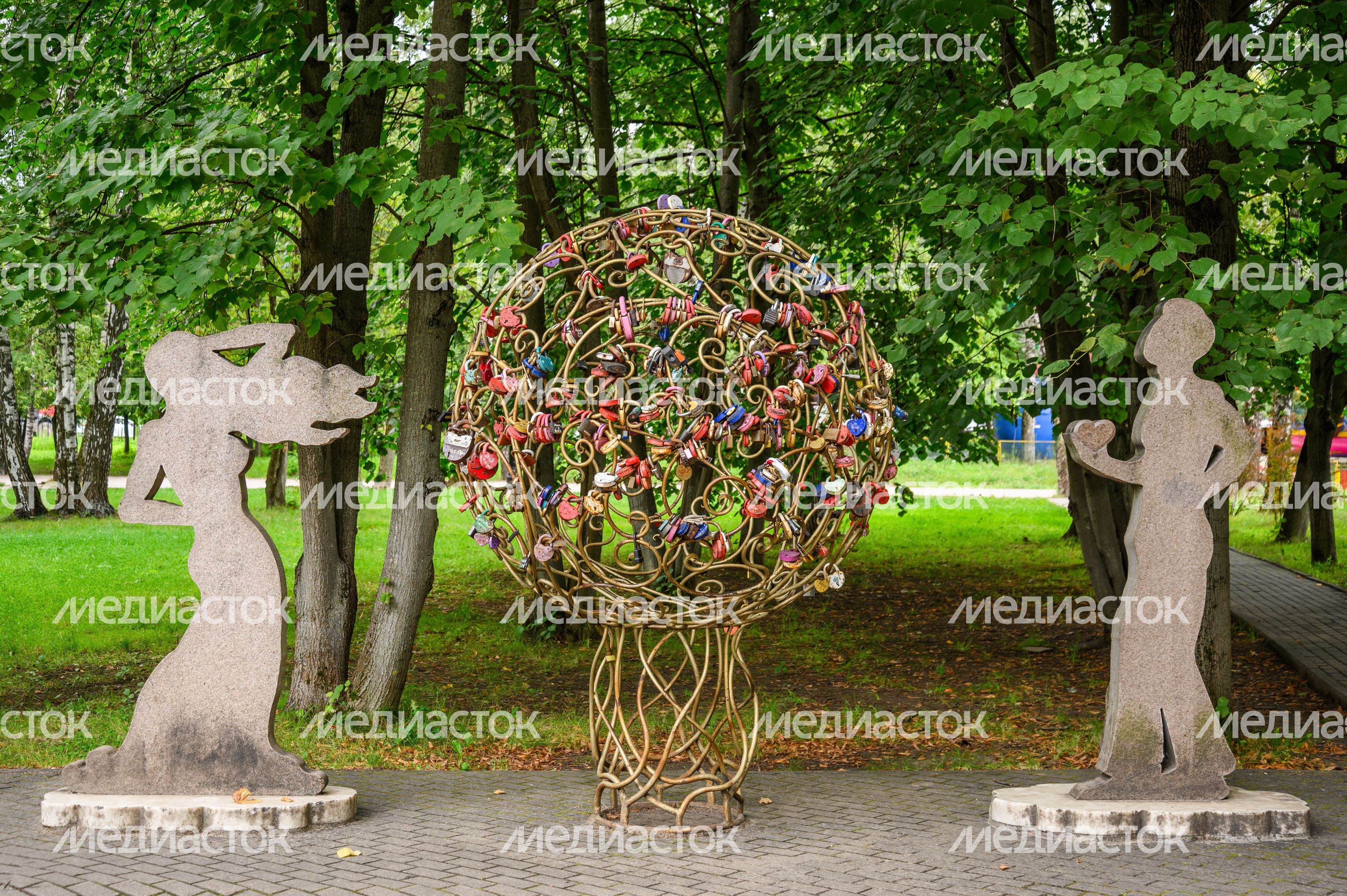 Летний Центральный парк культуры и отдыха в Лыткарино
