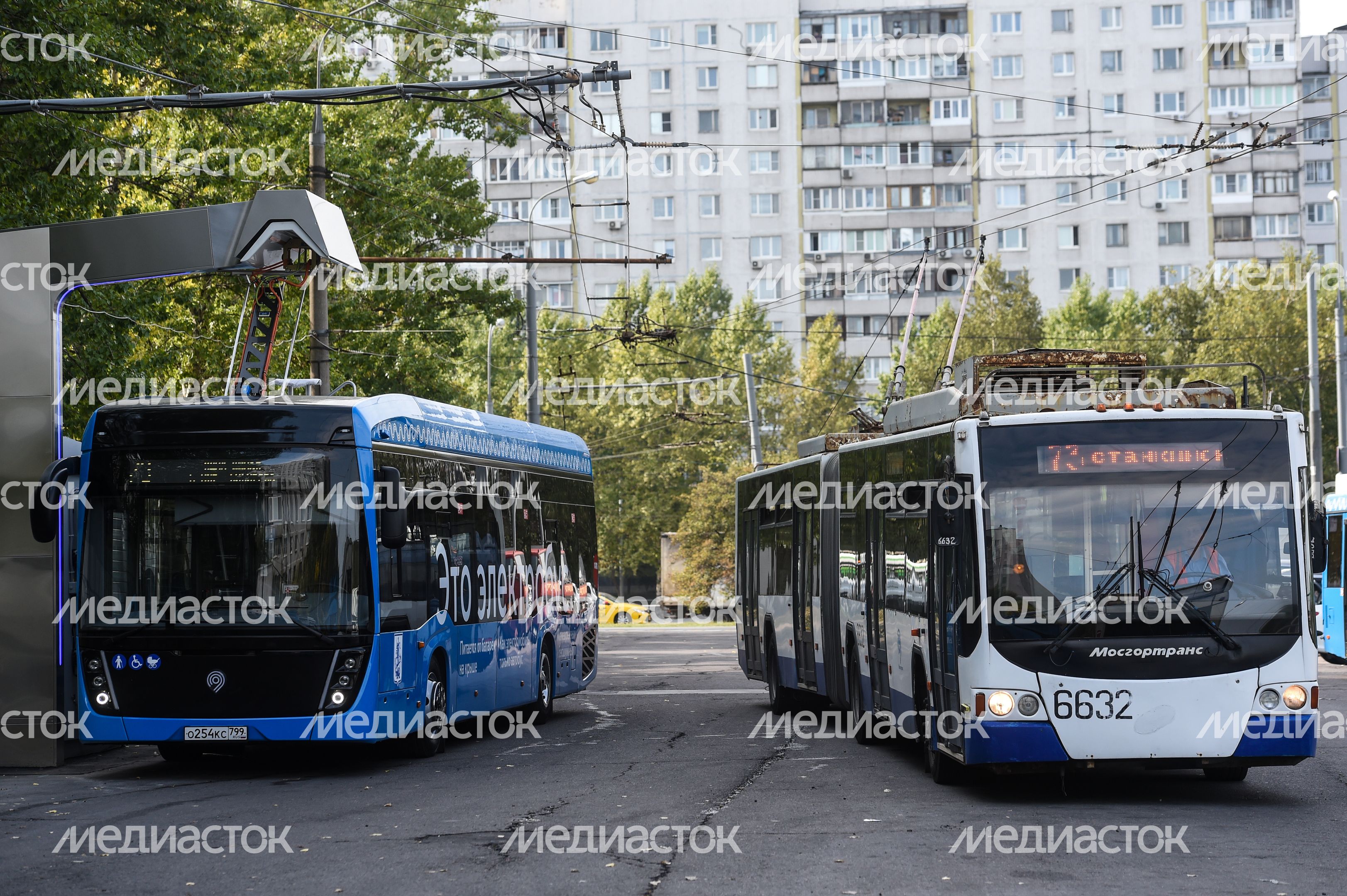 Первый электробус вышел на маршрут в Москве Первый электробус вышел на маршрут в Москве
