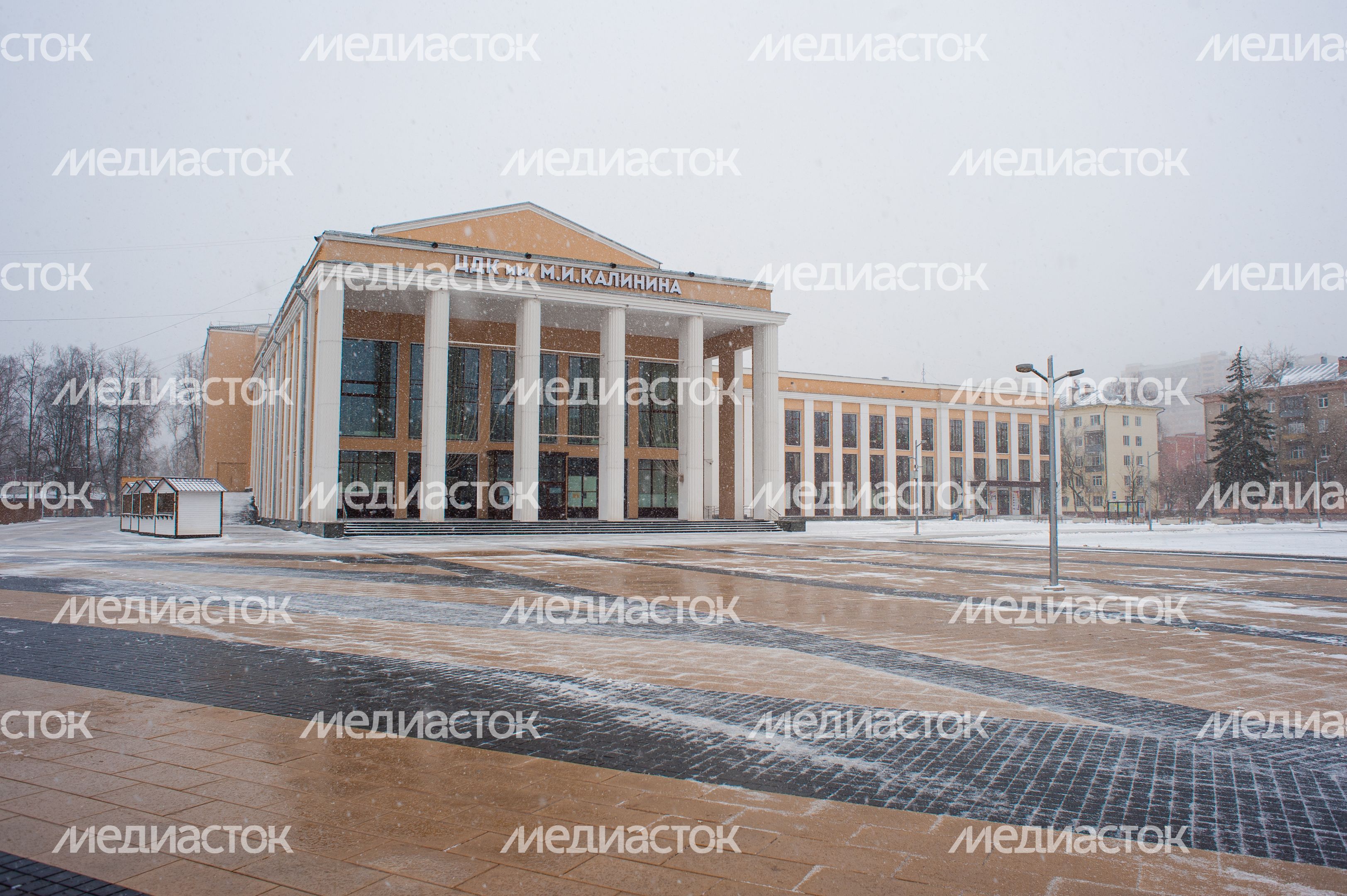 Зимние виды города Королёв