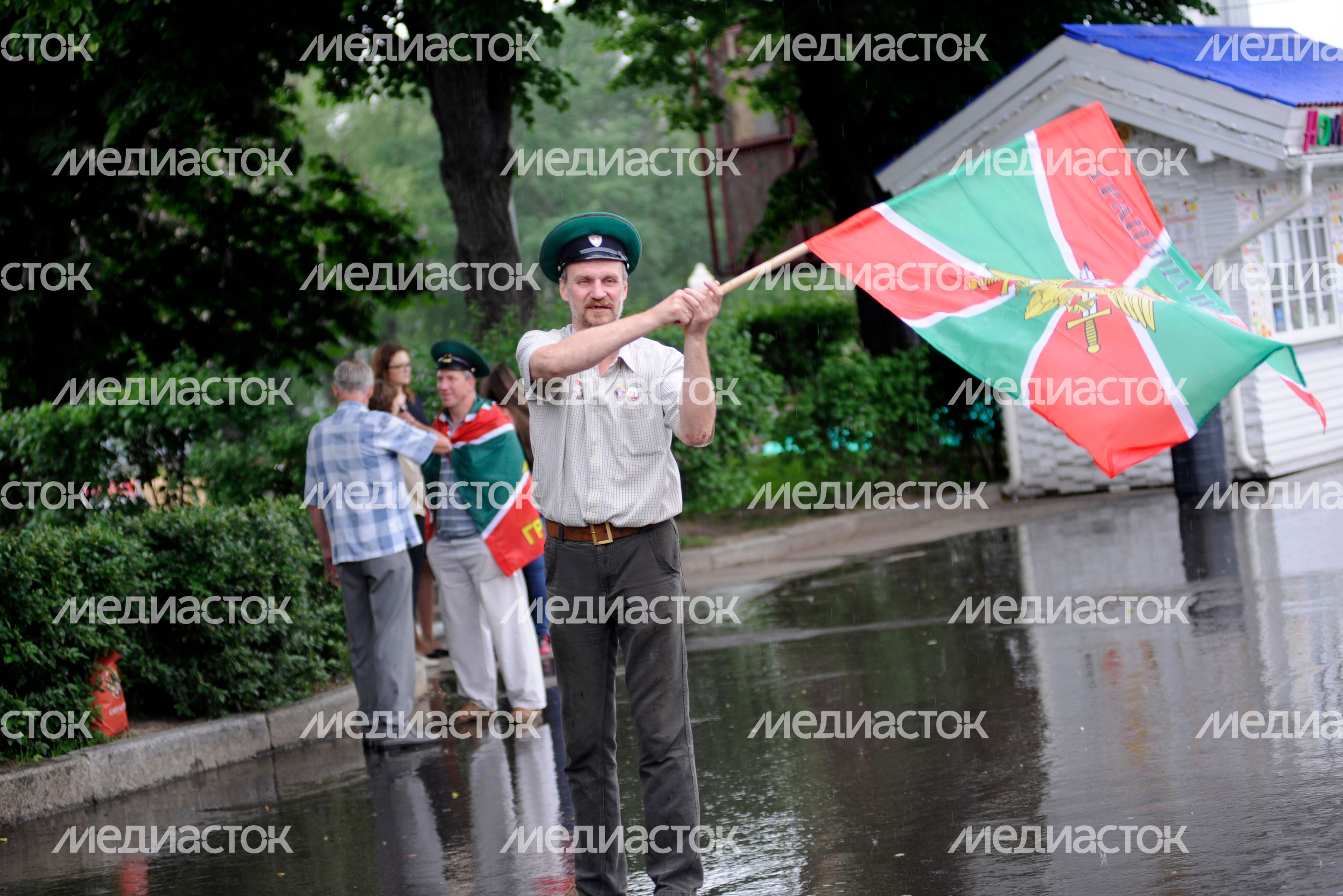 День пограничника в Москве