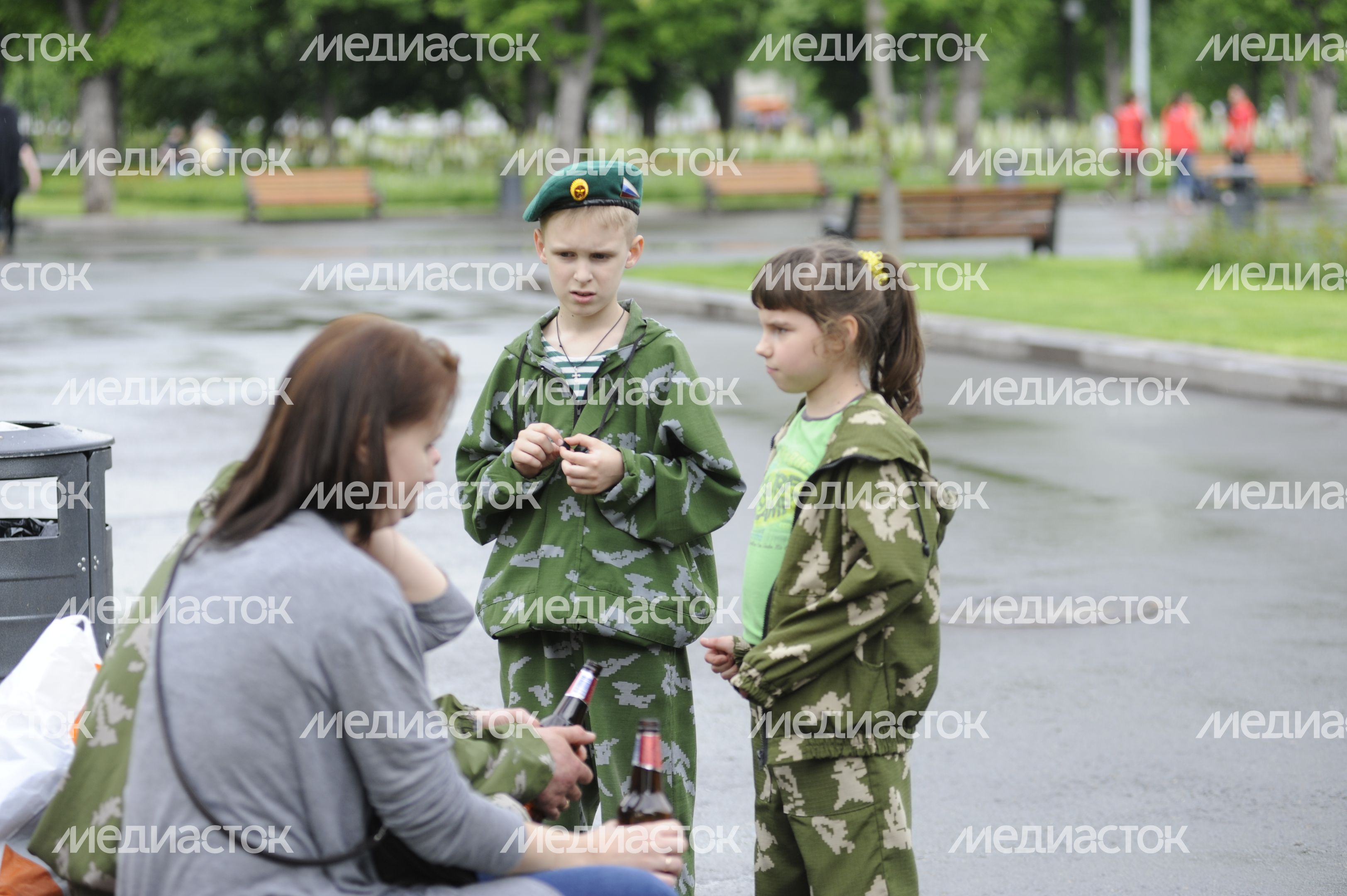День пограничника в Москве