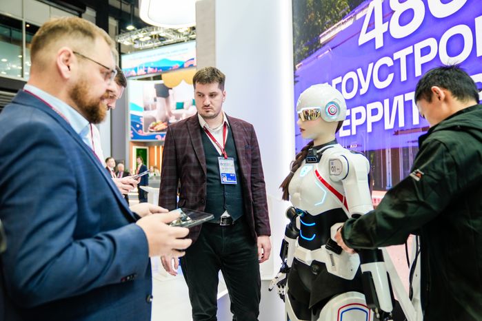 Стенд Подмосковья на Петербургском международном экономическом форуме