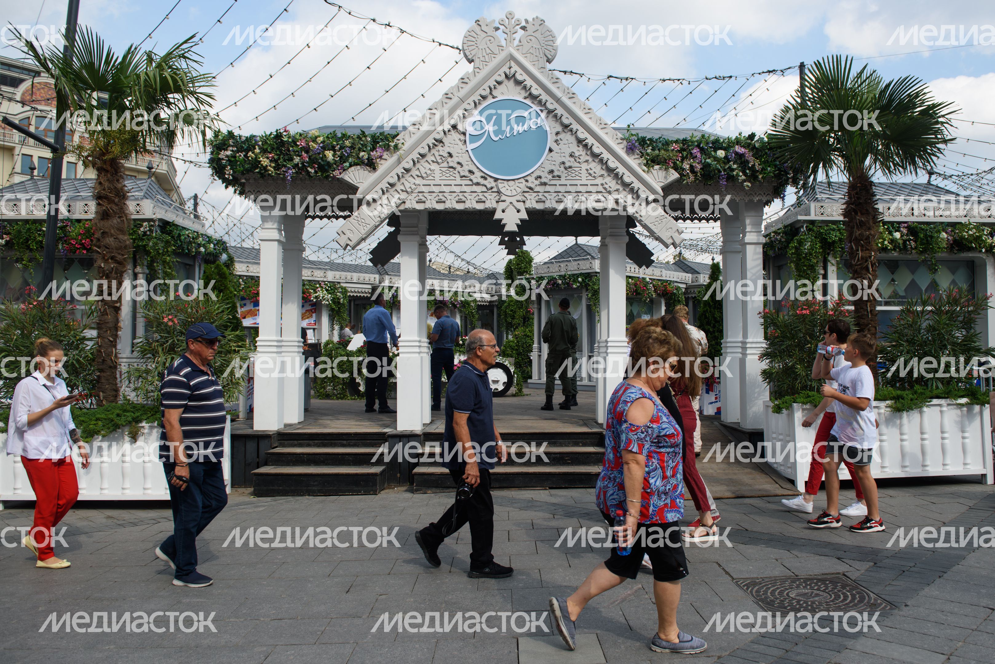 Открытие фестиваля «Цветочный джем» в Москве