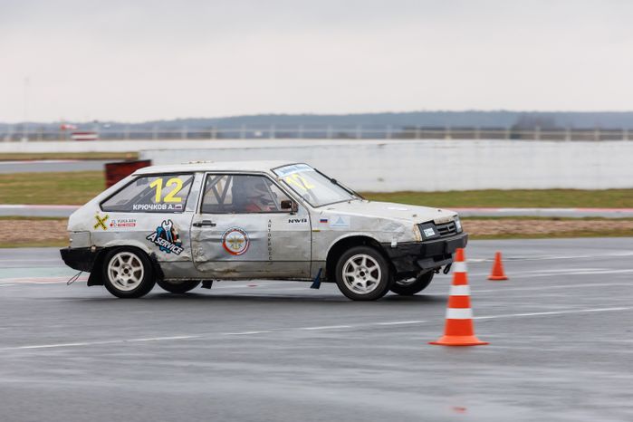 Открытие сезона ралли-кросса на гоночной трассе ADM Raceway в Мячково округа Люберцы
