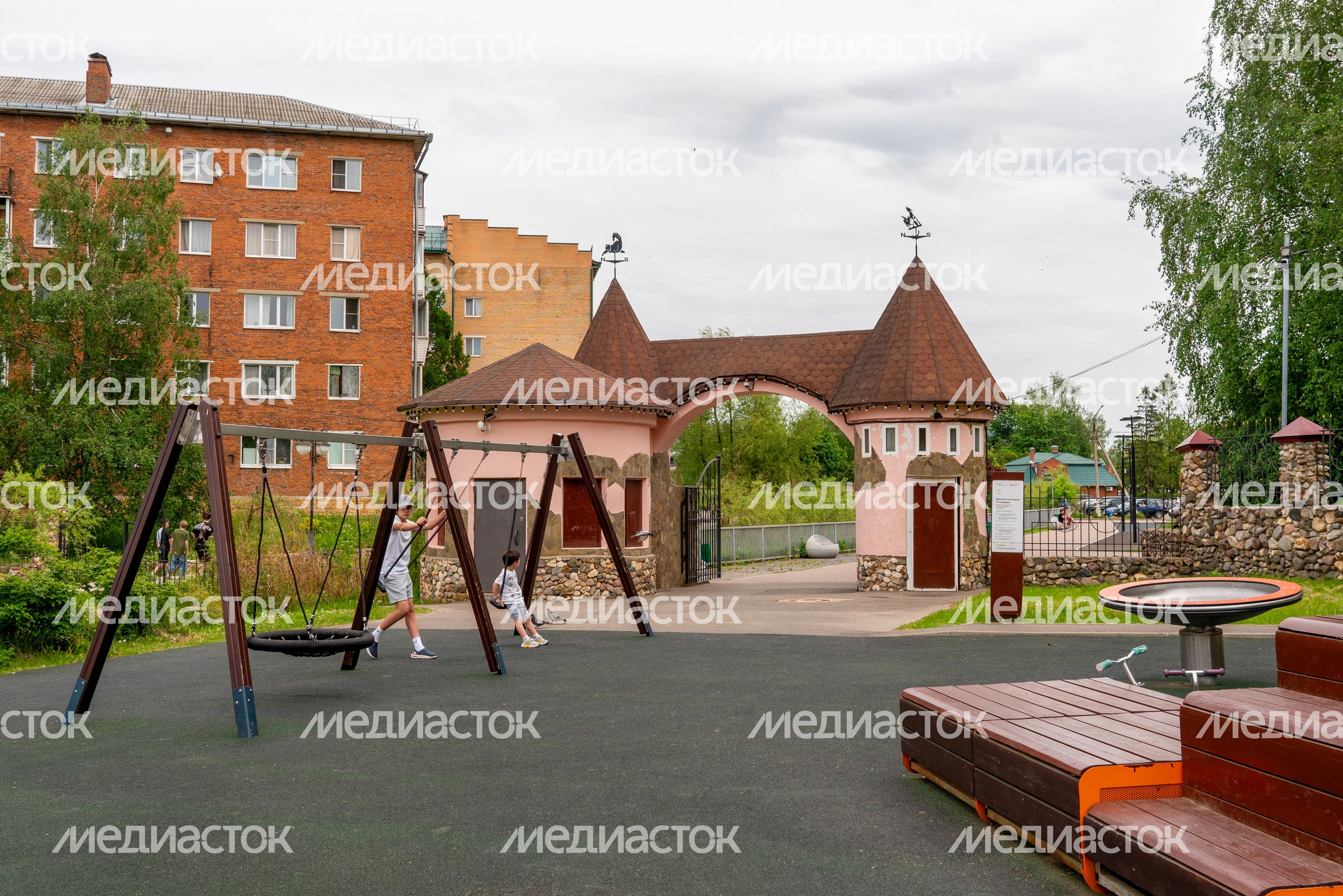 Сквер «Прибрежный» в рабочем поселке Шаховская Сквер «Прибрежный» в рабочем поселке Шаховская