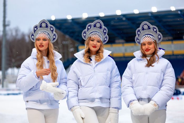 Второй день суперфинала личного чемпионата России по ледовому спидвею в Красногорске
