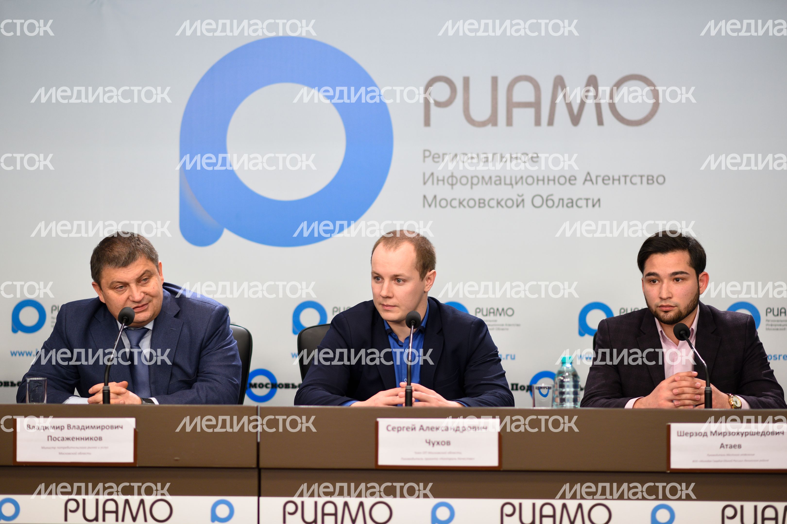 Пресс-конференция Владимира Посаженникова в РИАМО