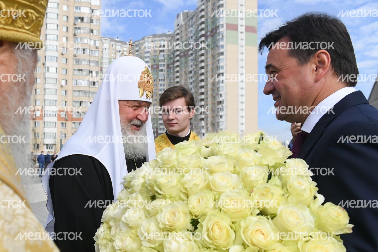 Освящение Никольского храма в Павшинской пойме