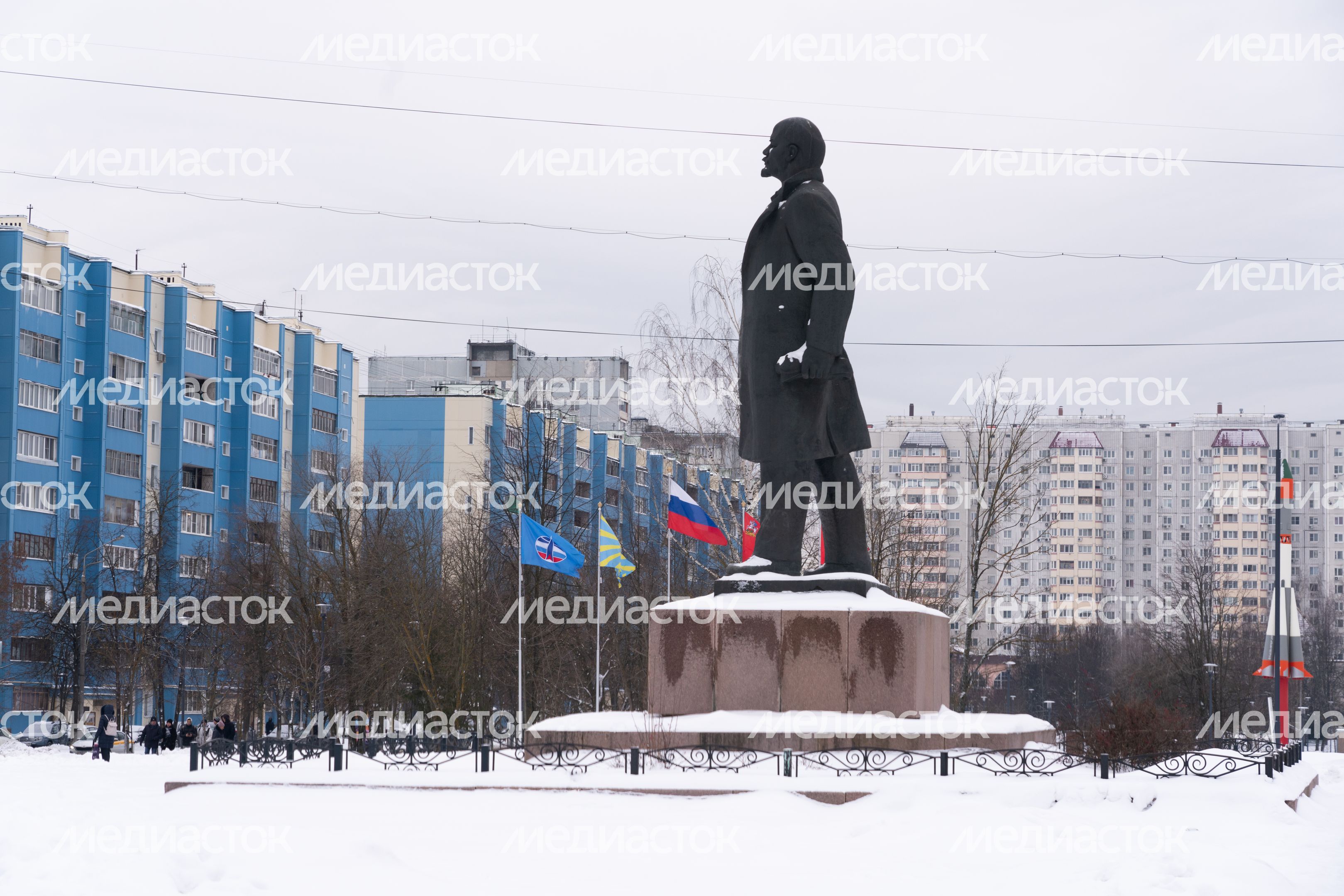 Краснознаменск. Виды города. Зима Краснознаменск. Виды города. Зима