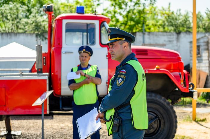 Соревнования спасателей в Ногинске Богородского округа