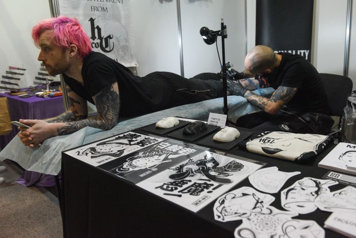 Открытие фестиваля «Russian Tattoo Expo» в Москве