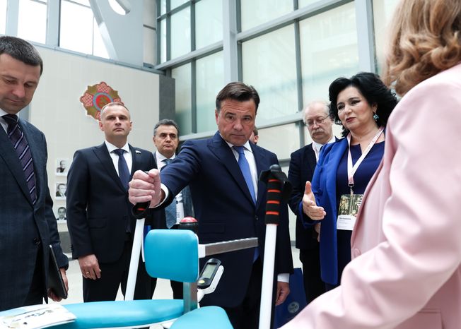 Андрей Воробьев открыл VI Cъезд детских врачей Московской области