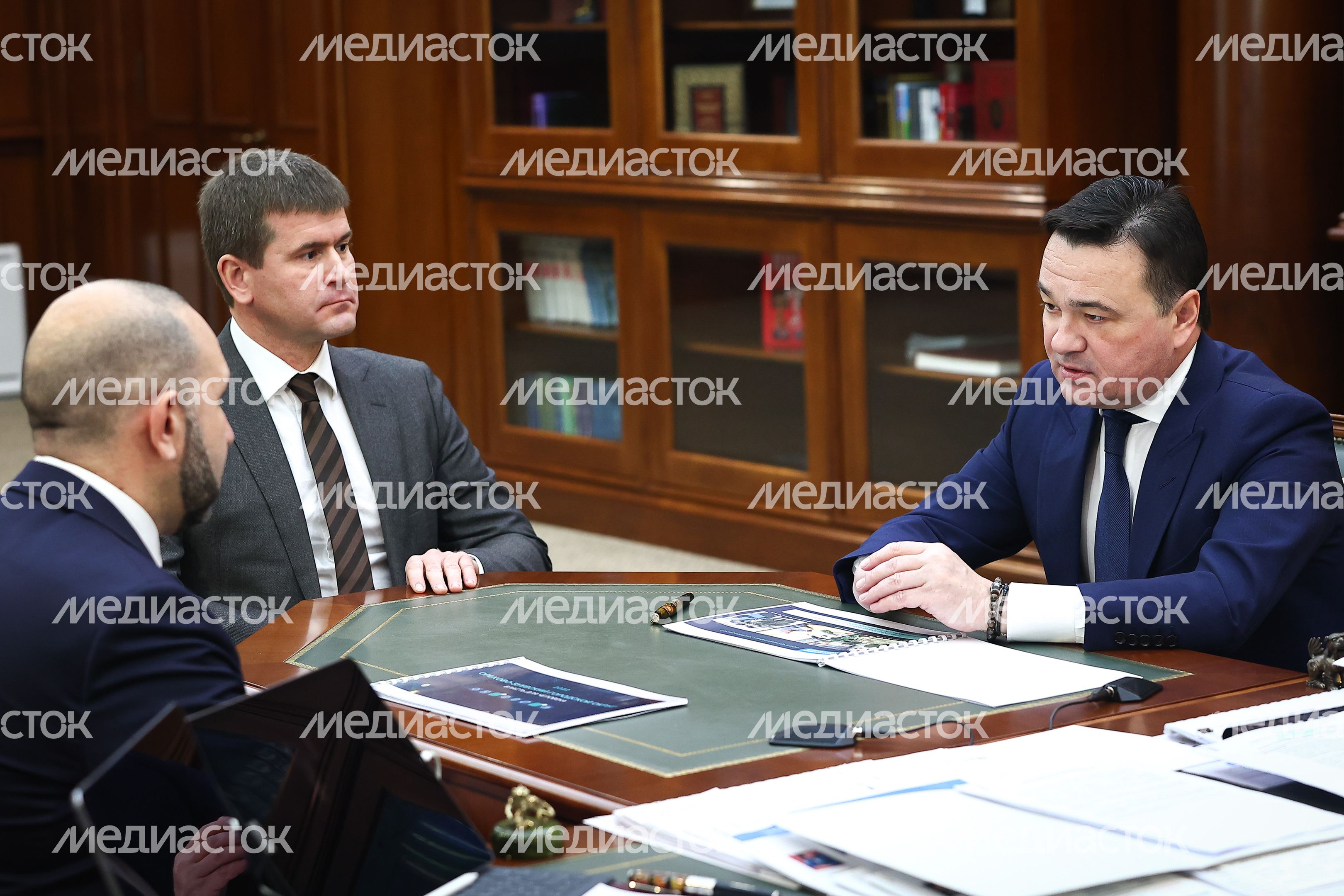 Рабочая встреча Губернатора Подмосковья с Главой Орехово-Зуевского городского округа