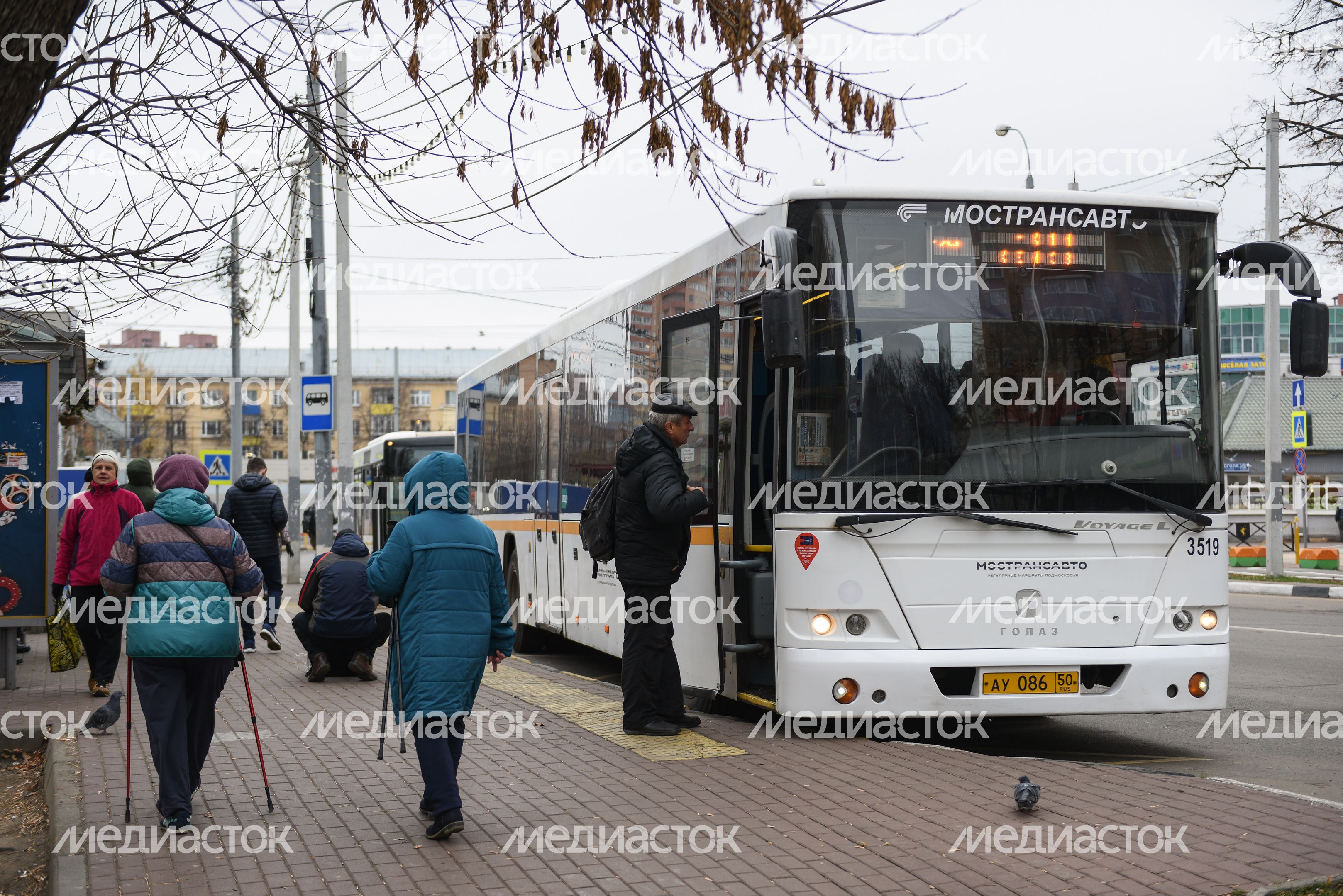 Общественный транспорт в Подмосковье
