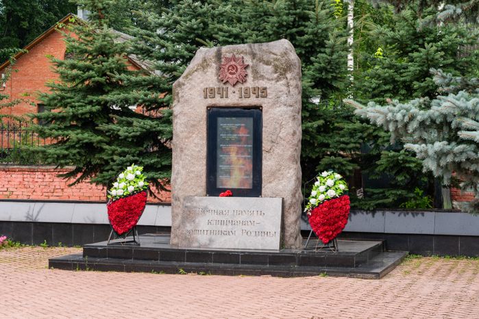 Аллея памяти в Клину