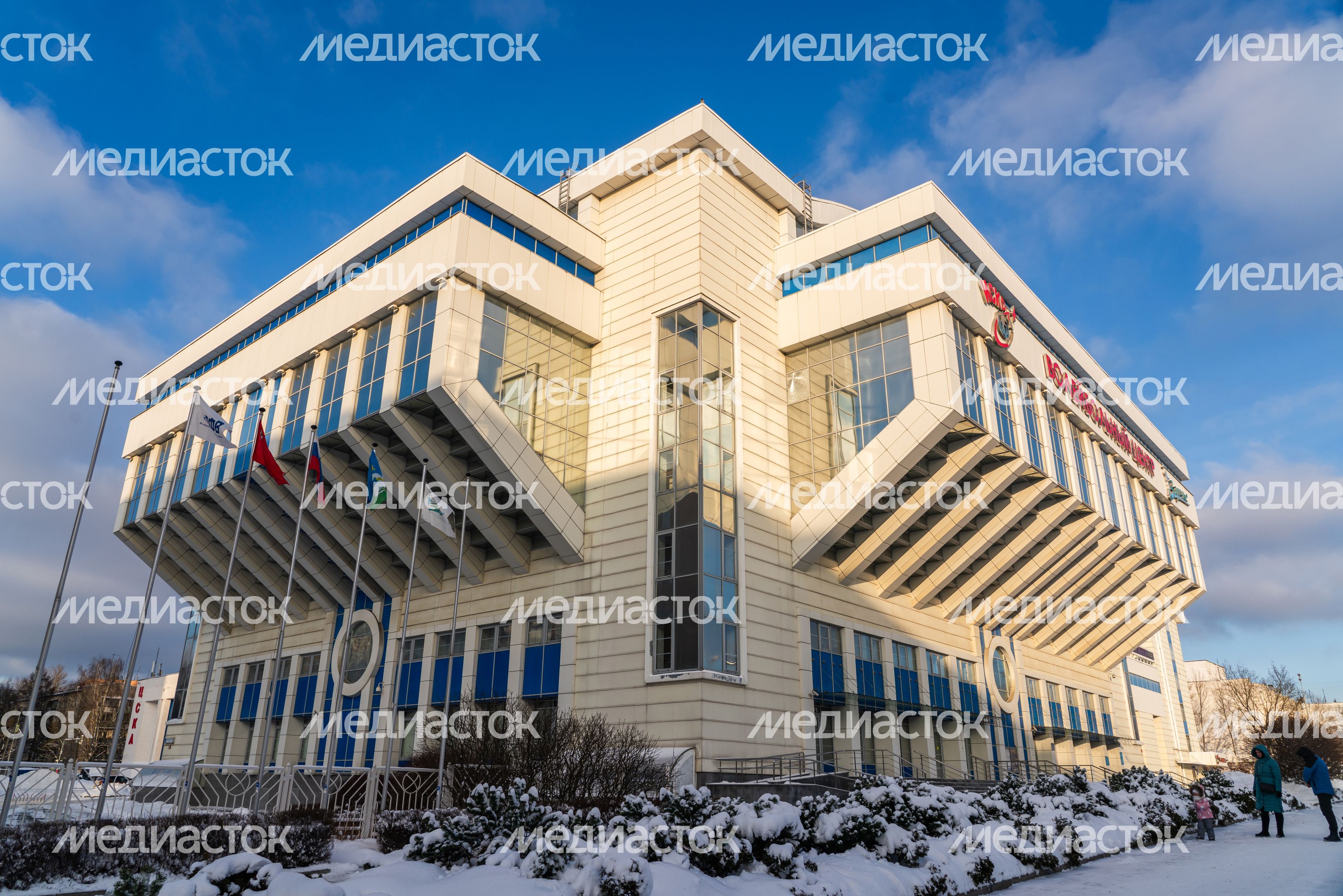 Здание волейбольного центра в Одинцово