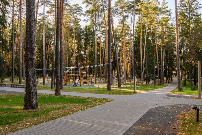 Жуковский парк культуры и отдыха осенью