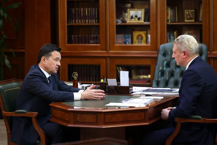 Губернатор провел рабочую встречу с главой Одинцовского округа