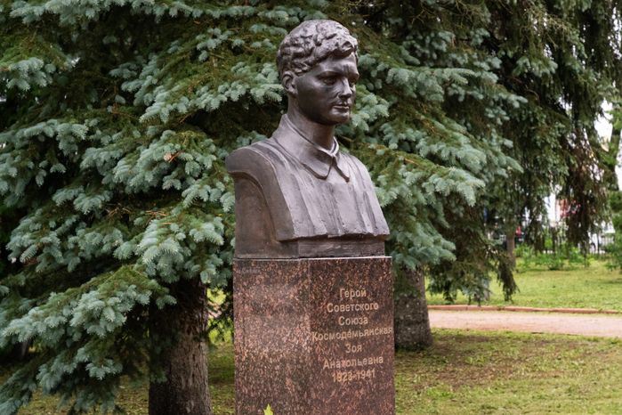 Площадь Партизан в Рузе