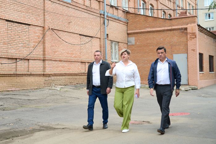 Оперативный штаб с участием Губернатора Подмосковья на месте ЧП в Сергиевом Посаде