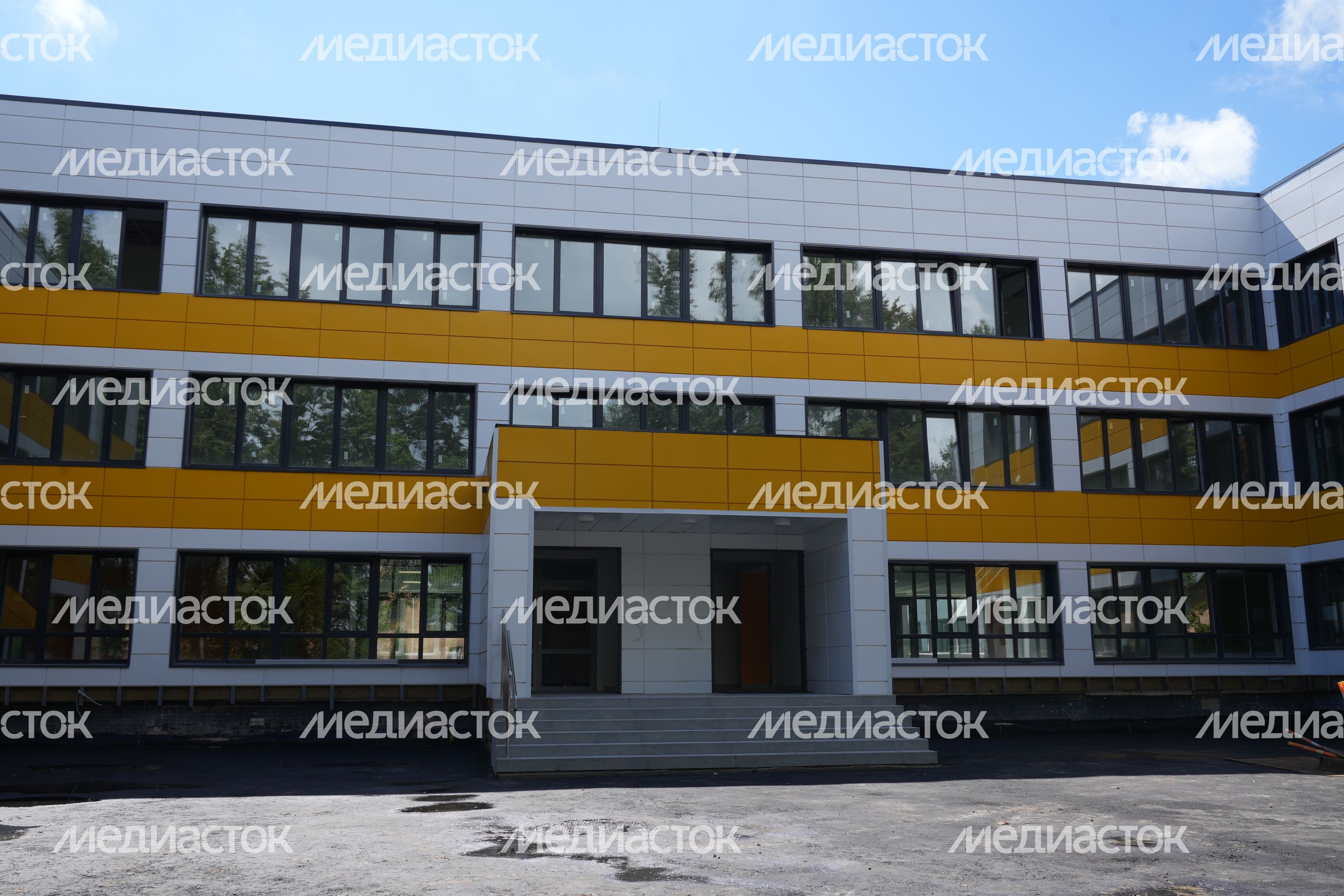 Капремонт школы №2 в Лобне