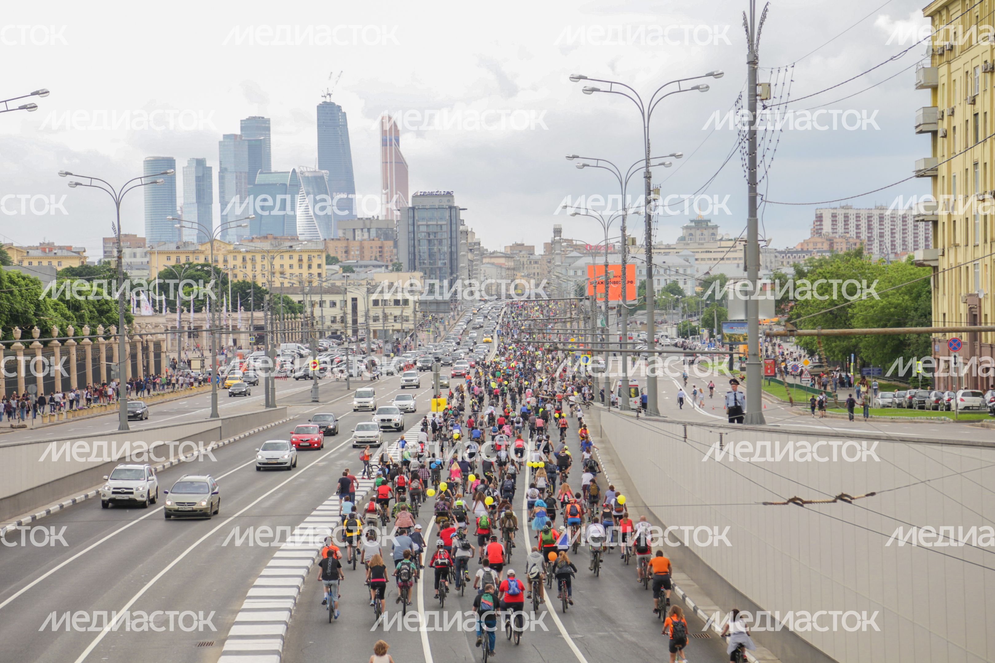 Велопарад в Москве