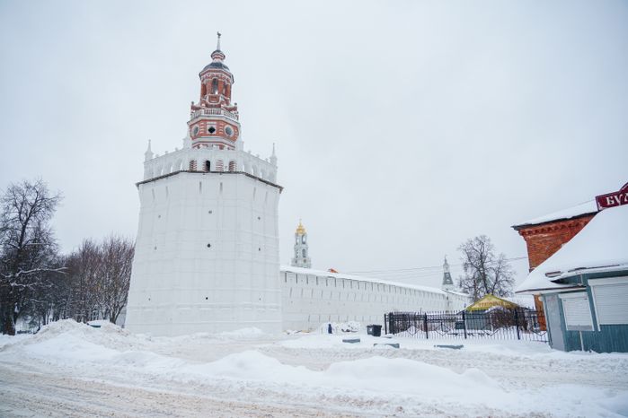 Сергиев Посад. Свято-Троицкая Сергиева лавра. Зима