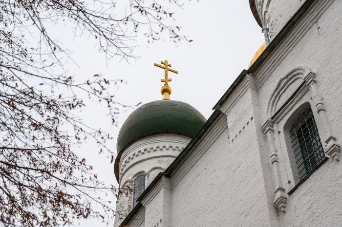Осенние виды Коломны в Подмосковье