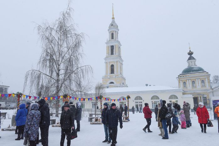 Открытие пешеходной зоны «Житная площадь» в Коломне