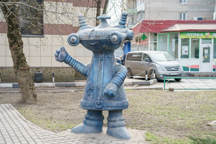 Арт-объект «НЛО» в Люберцах