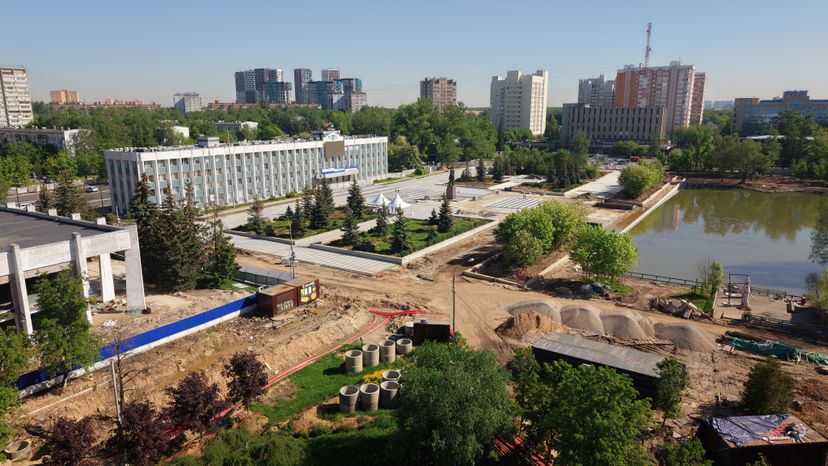 В Одинцове завершается масштабная реконструкция Центральной площади