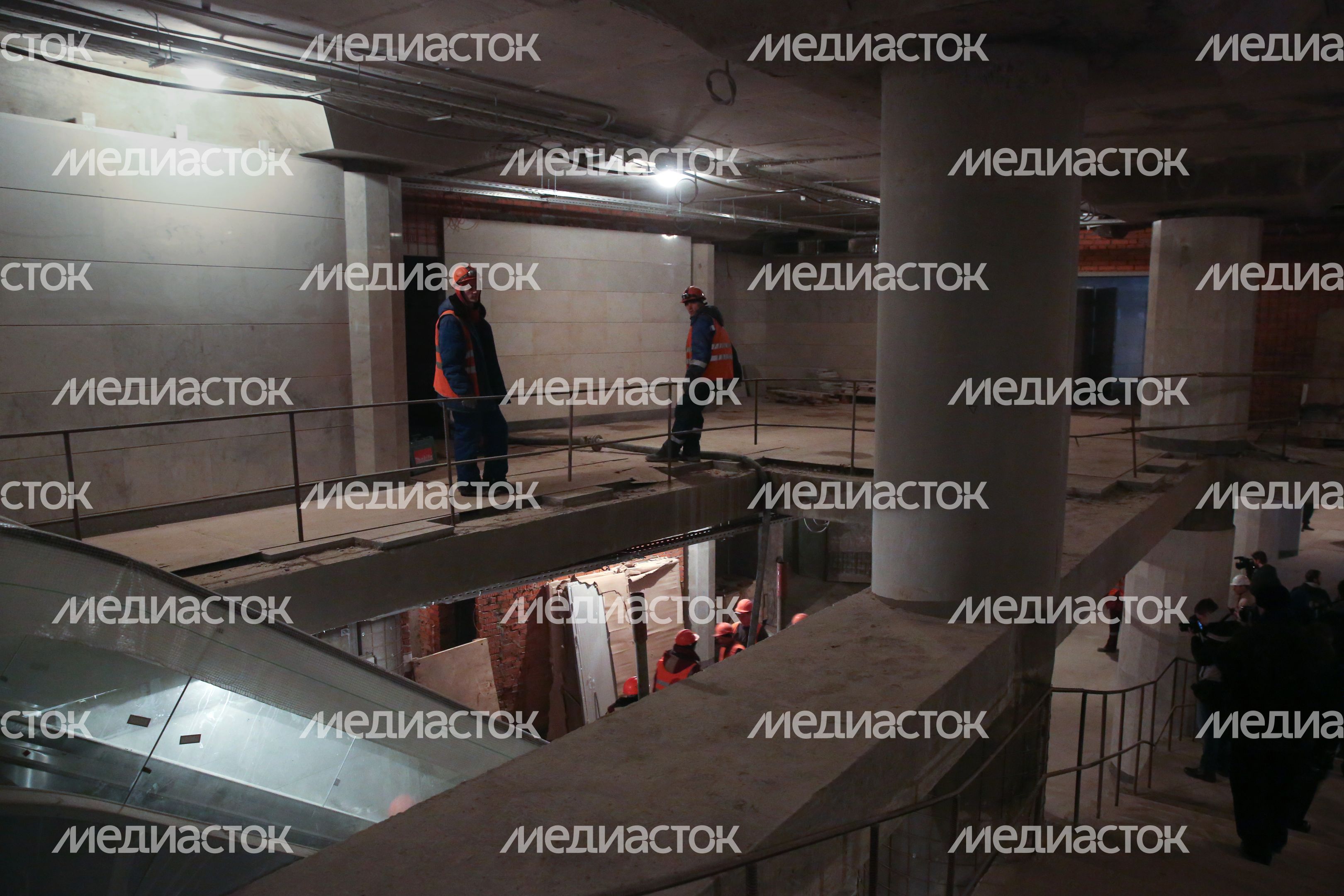 Строительство ТПУ «Площадь Гагарина» в Москве Строительство ТПУ «Площадь Гагарина» в Москве