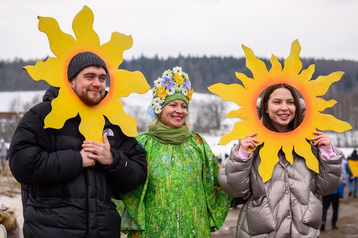 Празднование Масленицы в Муранове