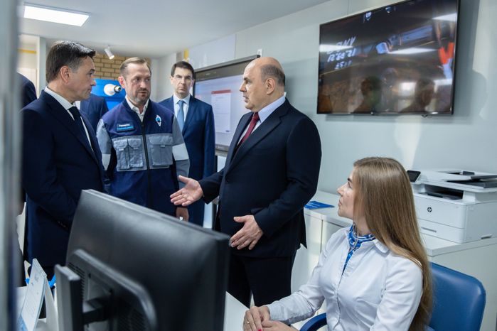 Встреча Губернатора Андрея Воробьева и Председателя Правительства РФ Михаила Мишустина