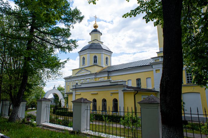 Весенние виды города Руза